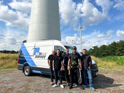 BBWind Service im Windpark Haltern-Lavesum<br />
© BBWind Projektberatungsgesellschaft mbH
