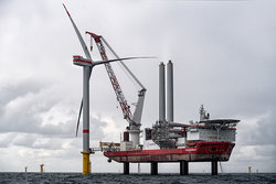 Die Deutsche Windtechnik übernimmt den Turbinenservice der neu gestellten Senvion-Anlagen im Offshore-Windpark Trianel Windpark Borkum II<br />
© Trianel/TWBII