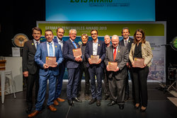 Preisträger des German Renewables Awards 2019<br />
© Erneuerbare Energien Hamburg Clusteragentur GmbH