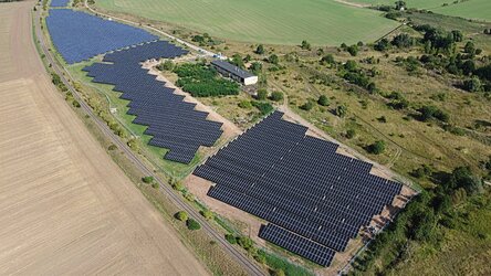 Enerfin Kundenanlage in Großhausen<br />
© Enerfin