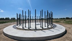 Foundation of the Enercon turbine E-160<br />
© Energiequelle GmbH