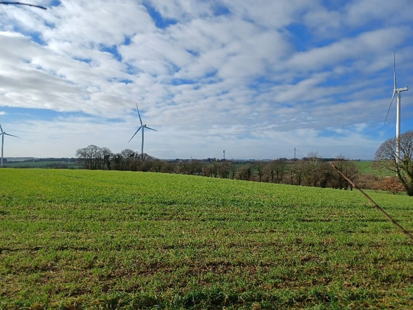 Energiequelle Tochter nimmt französischen Windpark in Tréve/Loudéac in Betrieb