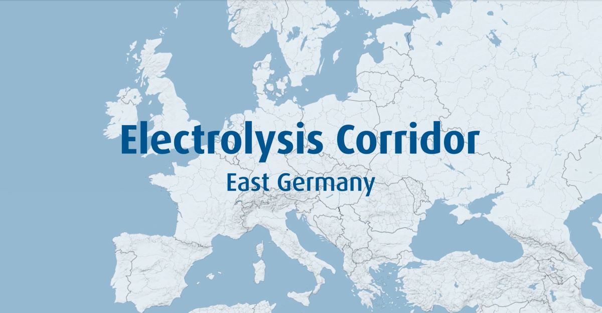 Vorzeitiger Maßnahmenbeginn für den Elektrolysekorridor Ostdeutschland bewilligt: Europaweit bedeutendes Wasserstoffprojekt nimmt Fahrt auf