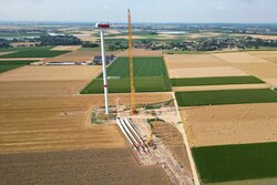 Im Rahmen des Bauprojektes sollen fünf N163-Anlagen mit einer Leistung von je 6,8 MW errichtet werden (Symbolbild)<br />
© BMR