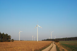 Bestandsanlagen im Windpark Niemegk<br />
© European Energy Deutschland GmbH