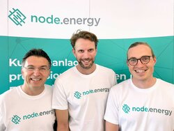 From left to right: Michael Blichmann, Matthias Karger, Lars Rinn<br />
© node.energy GmbH