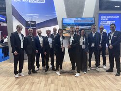 Handover of the type approval certificate at WindEurope on April 21, 2026<br />
© Nordex SE