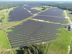The solar farm in Milkowice, Poland, is part of Qualitas Energy