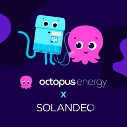 Die Partnerschaft zwischen Octopus Energy und Solandeo verbindet zwei Pioniere der tech-getriebenen Energiewende<br />
© Octopus Energy