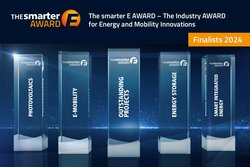 The finalists for The smarter E AWARD 2024 have been announced in the five categories<br />
© Solar Promotion GmbH