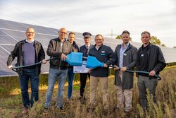 Official opening of Prösen Solar Park in Wainsdorf<br />
© Swisspower Renewables GmbH