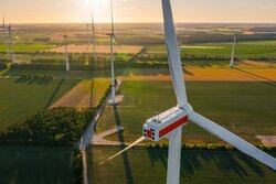 At WindEurope 2026, VSB highlights repowering as a key lever for accelerating wind expansion in Europe – illustrated by projects such as the Elster wind farm (Germany), one of the largest of its kind<br />
© VSB Group