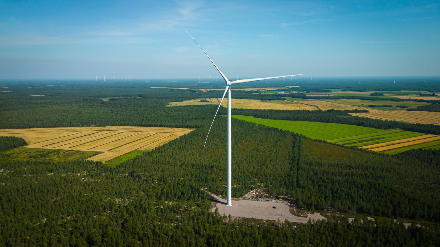 Finnland: Von VSB realisierter 40 MW-Windpark Juurakko geht ans Netz