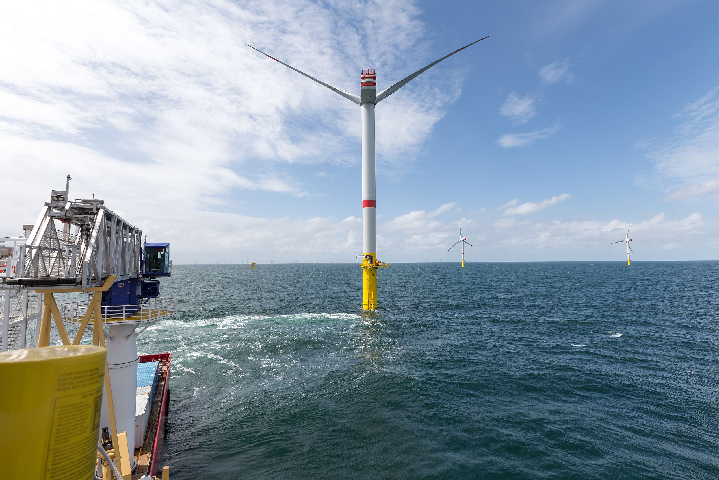 SSC Wind und REETEC arbeiten zusammen im Offshore Wind Projekt Nordsee One